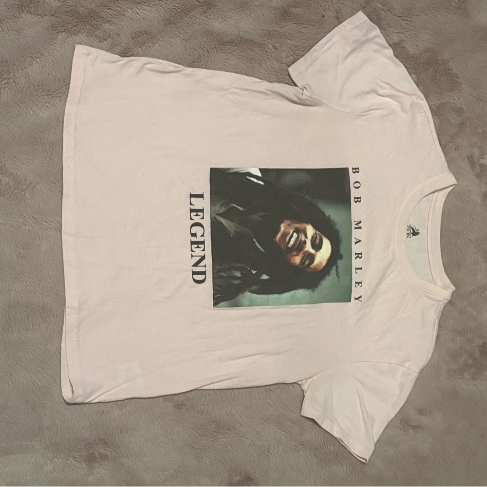Bravado Bob Marley Graphic Tee - Soft Pink